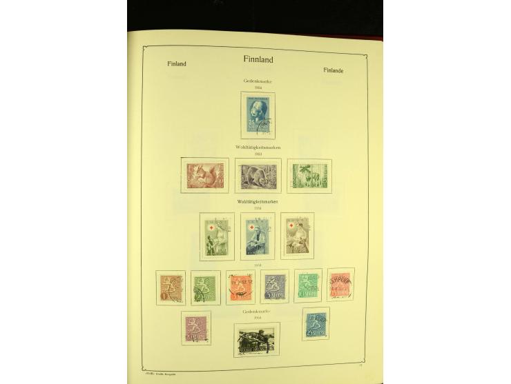 1860/1913, gestempelte Sammlung, ab 1945 weitgehend kpl.