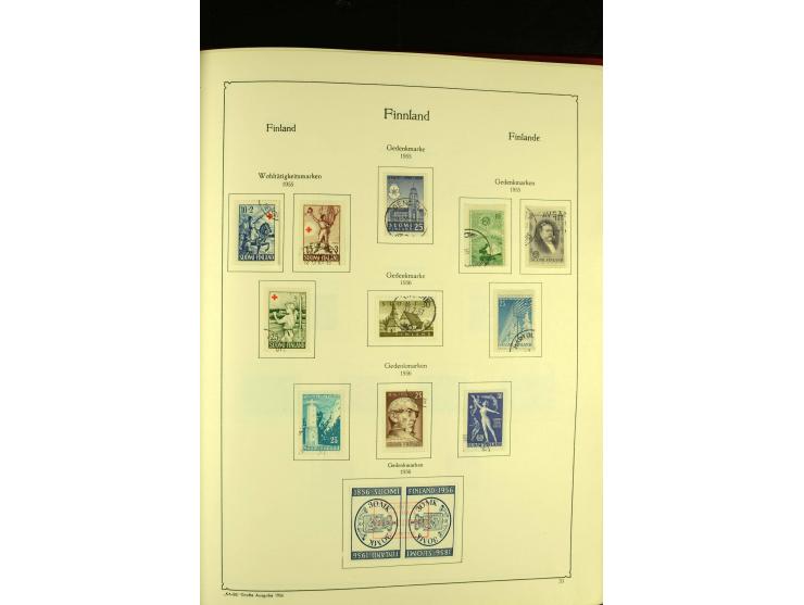 1860/1913, gestempelte Sammlung, ab 1945 weitgehend kpl.