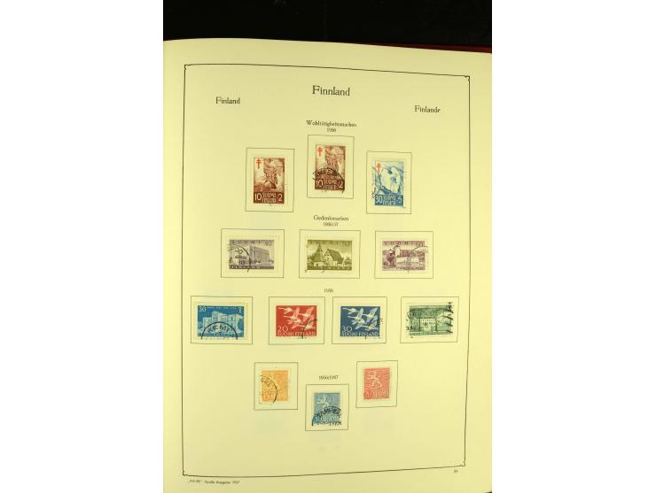 1860/1913, gestempelte Sammlung, ab 1945 weitgehend kpl.