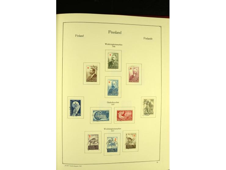 1860/1913, gestempelte Sammlung, ab 1945 weitgehend kpl.