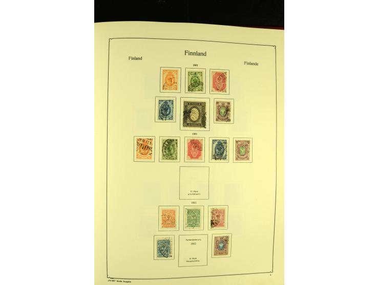 1860/1913, gestempelte Sammlung, ab 1945 weitgehend kpl.