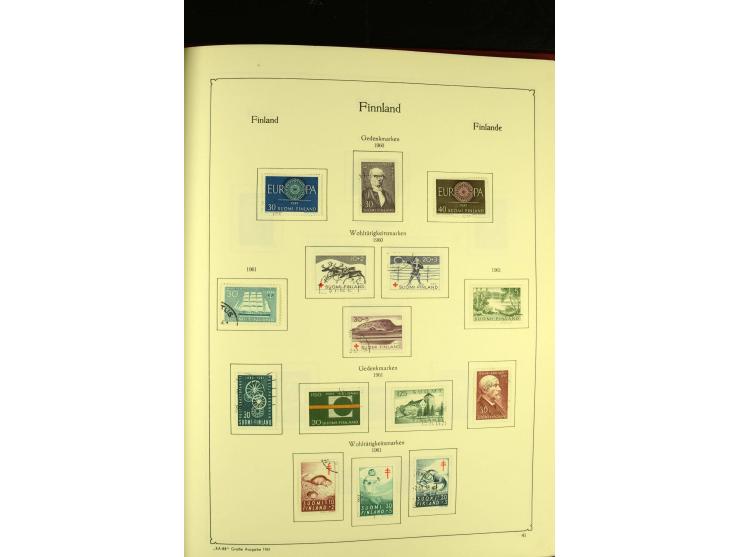 1860/1913, gestempelte Sammlung, ab 1945 weitgehend kpl.
