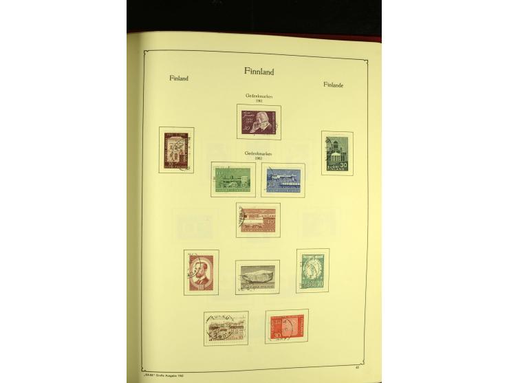 1860/1913, gestempelte Sammlung, ab 1945 weitgehend kpl.