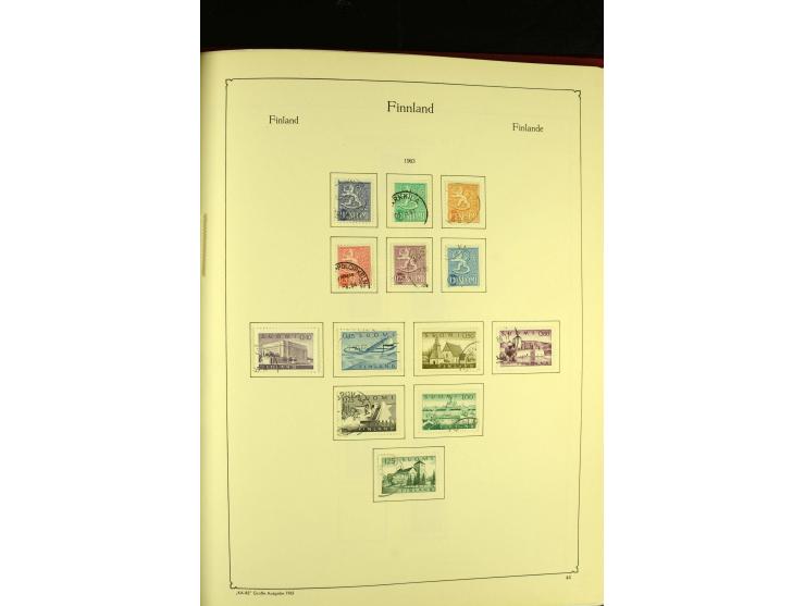 1860/1913, gestempelte Sammlung, ab 1945 weitgehend kpl.