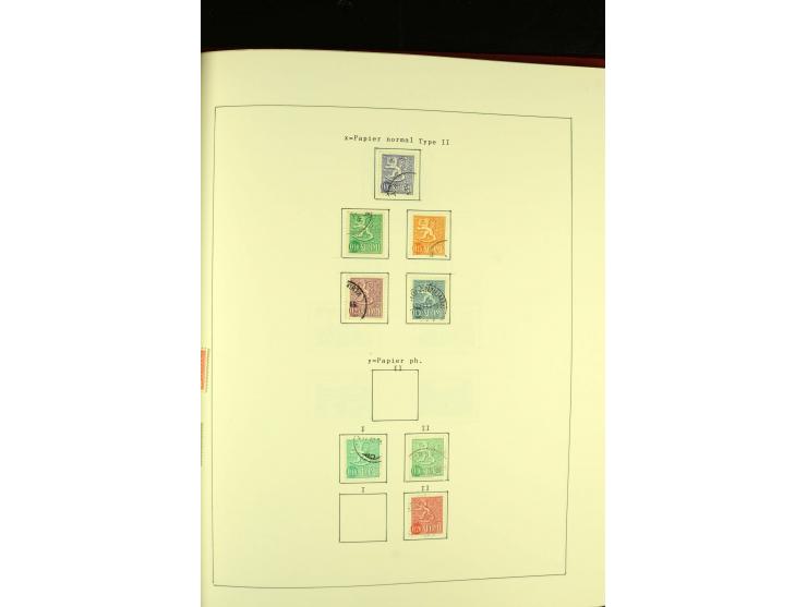 1860/1913, gestempelte Sammlung, ab 1945 weitgehend kpl.