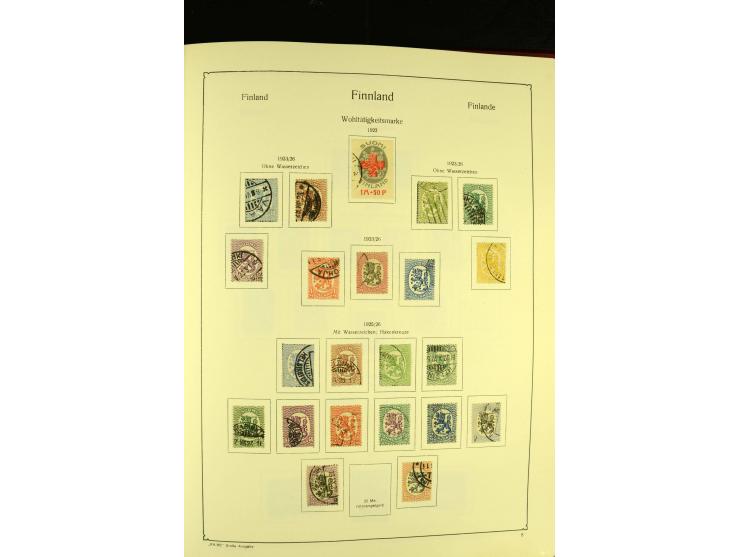 1860/1913, gestempelte Sammlung, ab 1945 weitgehend kpl.