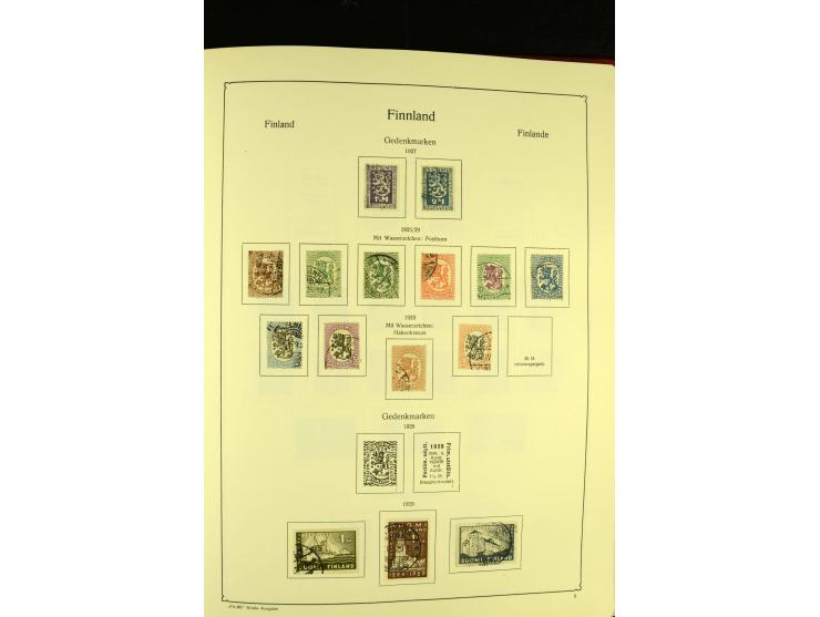 1860/1913, gestempelte Sammlung, ab 1945 weitgehend kpl.