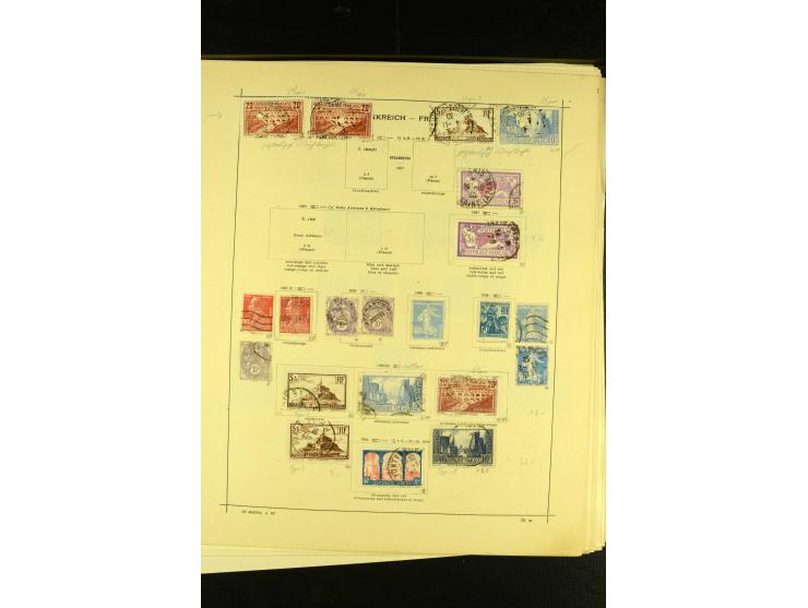 1849/1943, ungebrauchte und gestempelte Sammlung mit einigen besseren, dazu Andorra Mi.-Nr. 1-20 gestempelt, meist gute Erhal