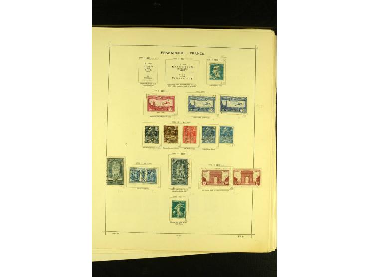 1849/1943, ungebrauchte und gestempelte Sammlung mit einigen besseren, dazu Andorra Mi.-Nr. 1-20 gestempelt, meist gute Erhal