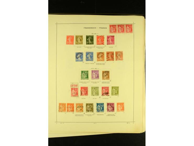 1849/1943, ungebrauchte und gestempelte Sammlung mit einigen besseren, dazu Andorra Mi.-Nr. 1-20 gestempelt, meist gute Erhal