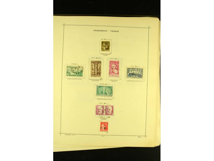 1849/1943, ungebrauchte und gestempelte Sammlung mit einigen besseren, dazu Andorra Mi.-Nr. 1-20 gestempelt, meist gute Erhal