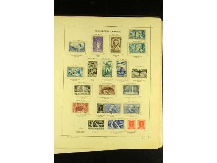 1849/1943, ungebrauchte und gestempelte Sammlung mit einigen besseren, dazu Andorra Mi.-Nr. 1-20 gestempelt, meist gute Erhal