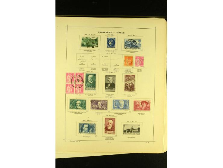 1849/1943, ungebrauchte und gestempelte Sammlung mit einigen besseren, dazu Andorra Mi.-Nr. 1-20 gestempelt, meist gute Erhal
