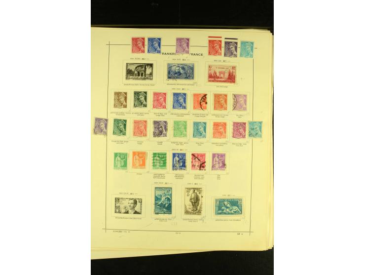 1849/1943, ungebrauchte und gestempelte Sammlung mit einigen besseren, dazu Andorra Mi.-Nr. 1-20 gestempelt, meist gute Erhal