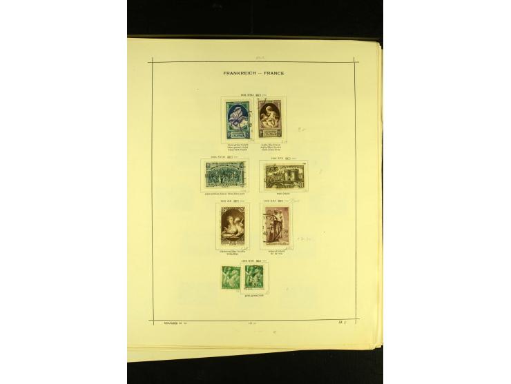 1849/1943, ungebrauchte und gestempelte Sammlung mit einigen besseren, dazu Andorra Mi.-Nr. 1-20 gestempelt, meist gute Erhal