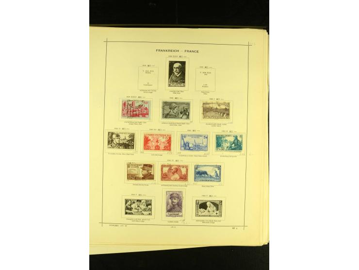 1849/1943, ungebrauchte und gestempelte Sammlung mit einigen besseren, dazu Andorra Mi.-Nr. 1-20 gestempelt, meist gute Erhal
