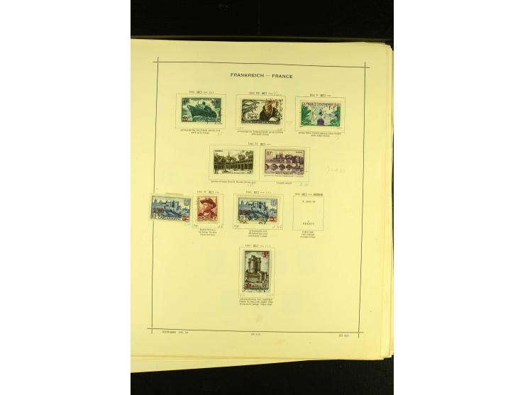 1849/1943, ungebrauchte und gestempelte Sammlung mit einigen besseren, dazu Andorra Mi.-Nr. 1-20 gestempelt, meist gute Erhal