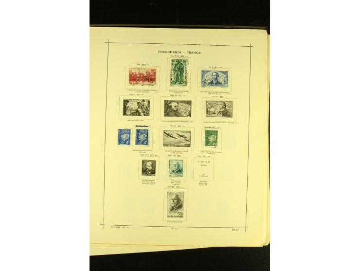1849/1943, ungebrauchte und gestempelte Sammlung mit einigen besseren, dazu Andorra Mi.-Nr. 1-20 gestempelt, meist gute Erhal