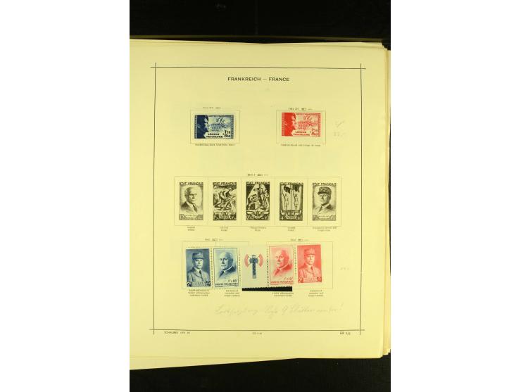 1849/1943, ungebrauchte und gestempelte Sammlung mit einigen besseren, dazu Andorra Mi.-Nr. 1-20 gestempelt, meist gute Erhal