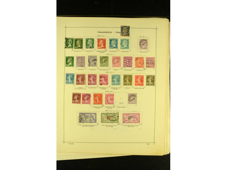 1849/1943, ungebrauchte und gestempelte Sammlung mit einigen besseren, dazu Andorra Mi.-Nr. 1-20 gestempelt, meist gute Erhal