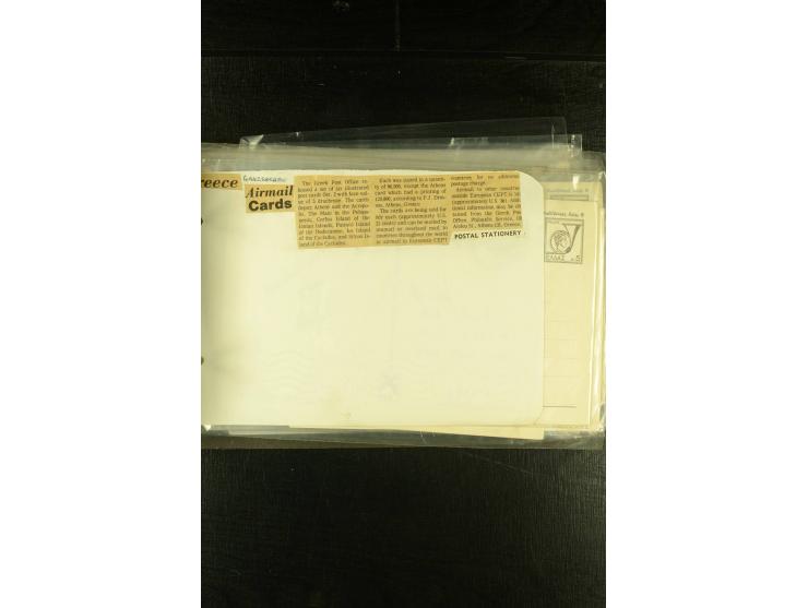 1894/2002, etwa 100 ungebrauchte und gebrauchte Ganzsachen, dabei bessere und diverse frühe Stücke mit Zufrankaturen