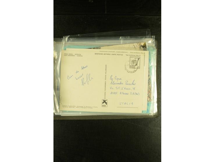1894/2002, etwa 100 ungebrauchte und gebrauchte Ganzsachen, dabei bessere und diverse frühe Stücke mit Zufrankaturen