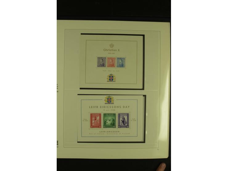 1876/1979, am Anfang meist gestempelte und ungebrauchte Sammlung inkl. Dienstmarken bis ca. 1947 mit einigen besseren und kpl