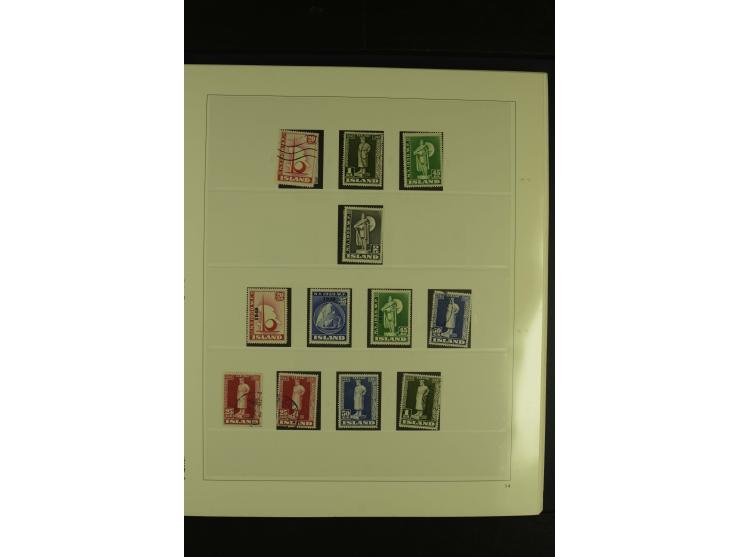 1876/1979, am Anfang meist gestempelte und ungebrauchte Sammlung inkl. Dienstmarken bis ca. 1947 mit einigen besseren und kpl