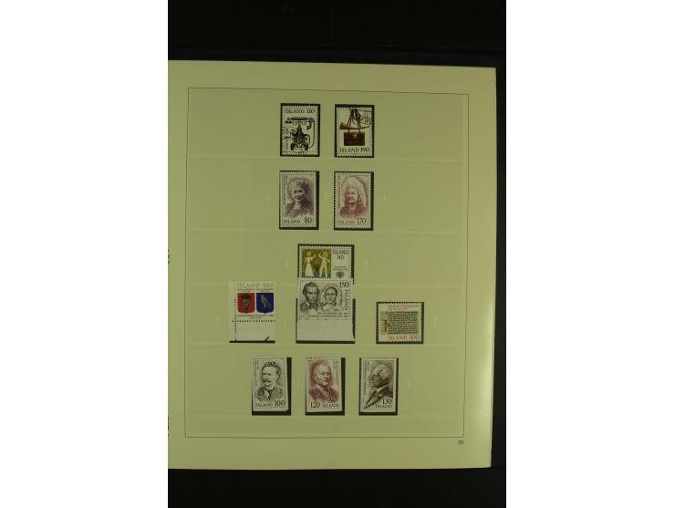 1876/1979, am Anfang meist gestempelte und ungebrauchte Sammlung inkl. Dienstmarken bis ca. 1947 mit einigen besseren und kpl