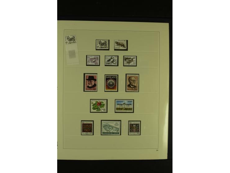 1876/1979, am Anfang meist gestempelte und ungebrauchte Sammlung inkl. Dienstmarken bis ca. 1947 mit einigen besseren und kpl