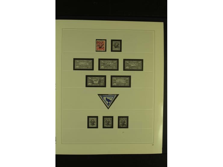 1876/1979, am Anfang meist gestempelte und ungebrauchte Sammlung inkl. Dienstmarken bis ca. 1947 mit einigen besseren und kpl