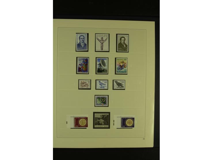 1876/1979, am Anfang meist gestempelte und ungebrauchte Sammlung inkl. Dienstmarken bis ca. 1947 mit einigen besseren und kpl