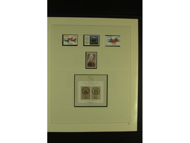 1876/1979, am Anfang meist gestempelte und ungebrauchte Sammlung inkl. Dienstmarken bis ca. 1947 mit einigen besseren und kpl