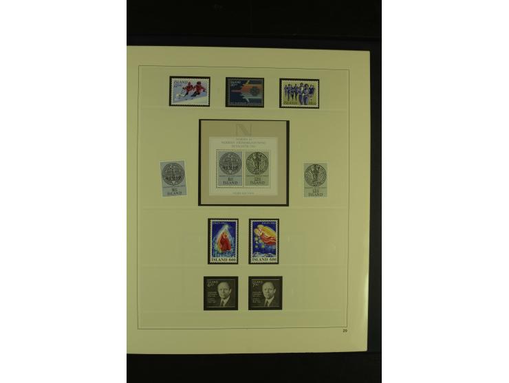 1876/1979, am Anfang meist gestempelte und ungebrauchte Sammlung inkl. Dienstmarken bis ca. 1947 mit einigen besseren und kpl