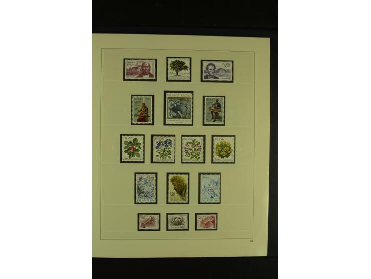 1876/1979, am Anfang meist gestempelte und ungebrauchte Sammlung inkl. Dienstmarken bis ca. 1947 mit einigen besseren und kpl