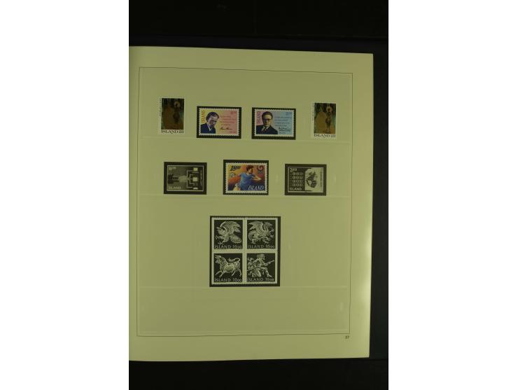 1876/1979, am Anfang meist gestempelte und ungebrauchte Sammlung inkl. Dienstmarken bis ca. 1947 mit einigen besseren und kpl