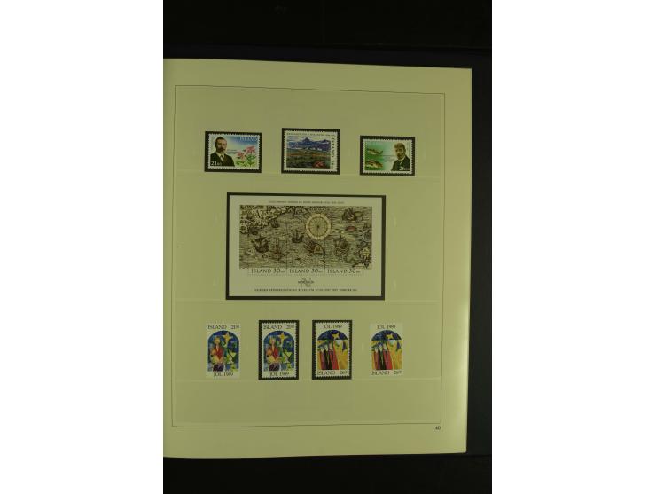 1876/1979, am Anfang meist gestempelte und ungebrauchte Sammlung inkl. Dienstmarken bis ca. 1947 mit einigen besseren und kpl