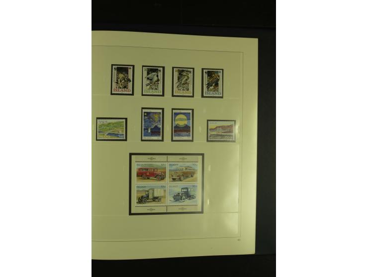 1876/1979, am Anfang meist gestempelte und ungebrauchte Sammlung inkl. Dienstmarken bis ca. 1947 mit einigen besseren und kpl