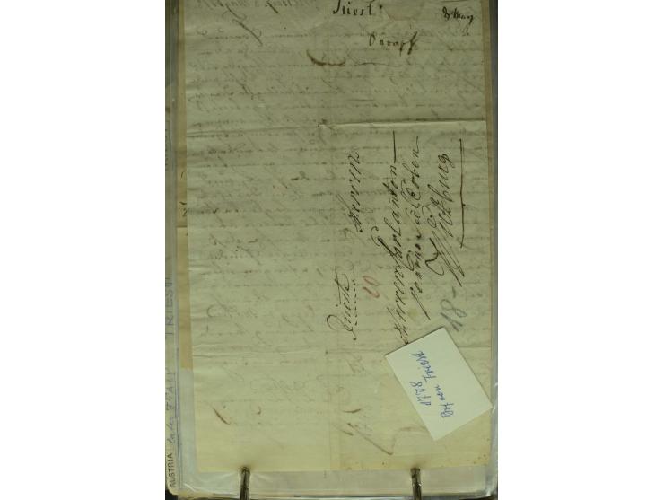 NEBENGEBIETE: 1870/1960 (ca.), Partie Briefe, Karten und Ganzsachen, dabei Auslandspostämter (u.a. R-Brief von Janina), Fiume