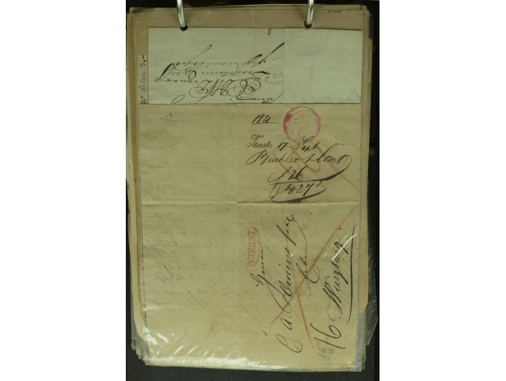 NEBENGEBIETE: 1870/1960 (ca.), Partie Briefe, Karten und Ganzsachen, dabei Auslandspostämter (u.a. R-Brief von Janina), Fiume