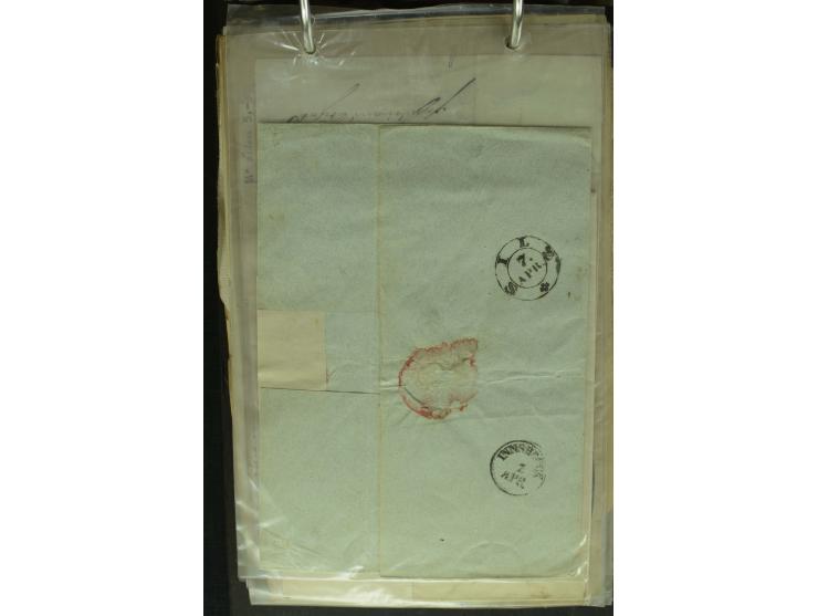 NEBENGEBIETE: 1870/1960 (ca.), Partie Briefe, Karten und Ganzsachen, dabei Auslandspostämter (u.a. R-Brief von Janina), Fiume