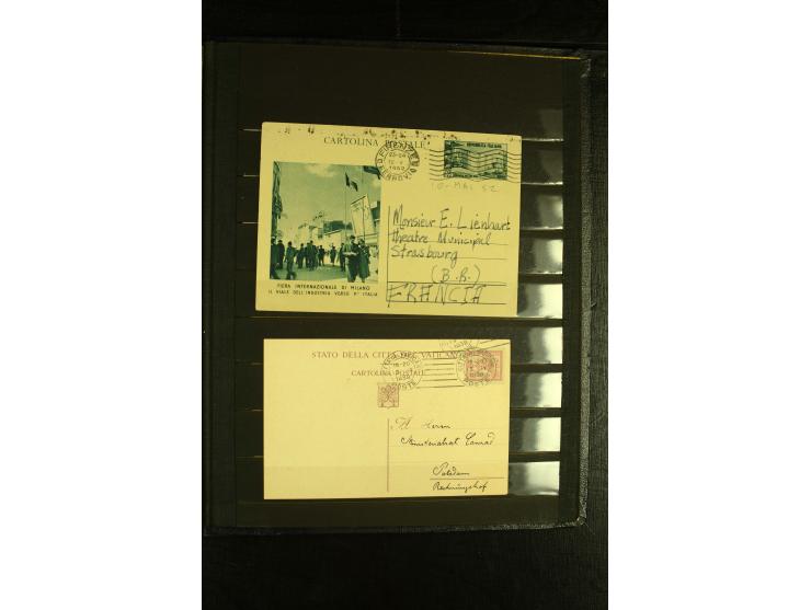 1893/1942, vorwiegend ungebrauchte Sammlung dabei ein guter Teil Eritrea mit u.a. 5 L. Manzoni ungebraucht sowie Verrechnungs