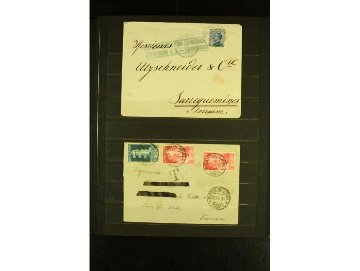 1893/1942, vorwiegend ungebrauchte Sammlung dabei ein guter Teil Eritrea mit u.a. 5 L. Manzoni ungebraucht sowie Verrechnungs
