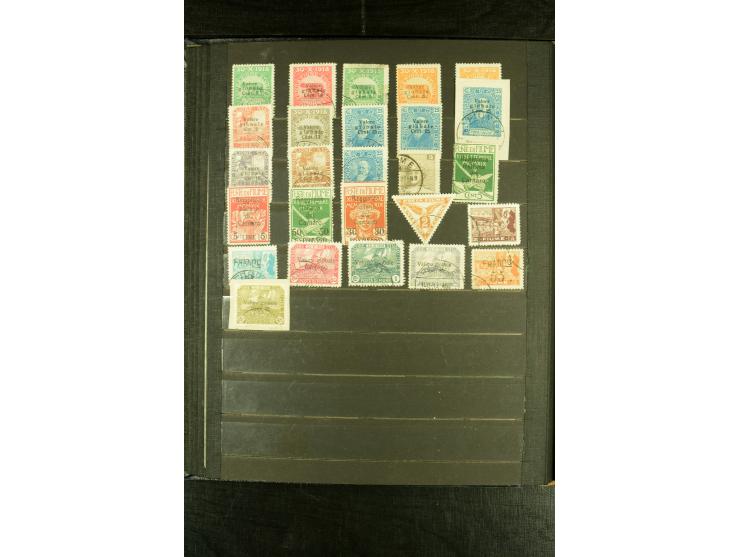 1893/1942, vorwiegend ungebrauchte Sammlung dabei ein guter Teil Eritrea mit u.a. 5 L. Manzoni ungebraucht sowie Verrechnungs