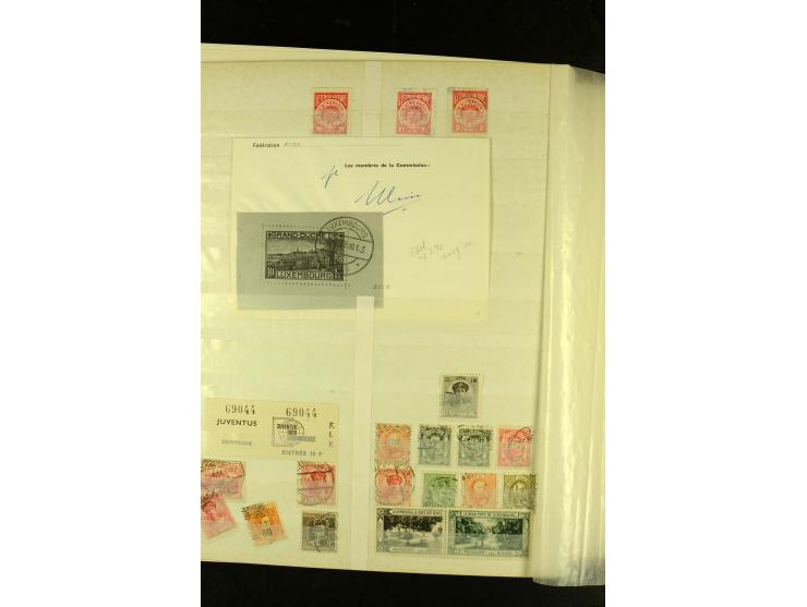 1852/2001, gestempelte Sammlung mit u.a. Mi.-Nr. 1 (5), 2 (4), ab 1891 weitgehend kpl., mit 121KLB mit und ohne Nr., Bl.1 mit