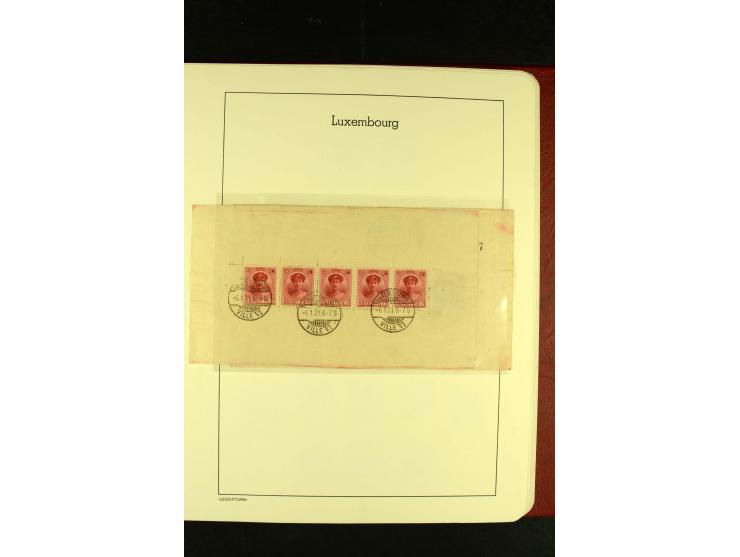 1852/2001, gestempelte Sammlung mit u.a. Mi.-Nr. 1 (5), 2 (4), ab 1891 weitgehend kpl., mit 121KLB mit und ohne Nr., Bl.1 mit