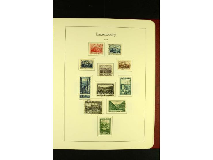 1852/2001, gestempelte Sammlung mit u.a. Mi.-Nr. 1 (5), 2 (4), ab 1891 weitgehend kpl., mit 121KLB mit und ohne Nr., Bl.1 mit