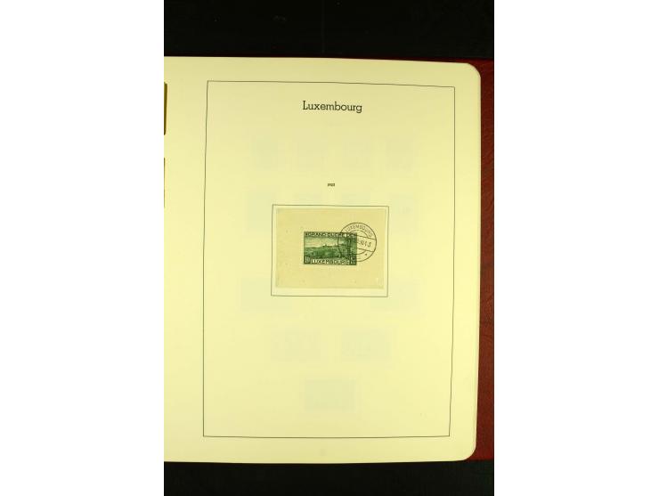1852/2001, gestempelte Sammlung mit u.a. Mi.-Nr. 1 (5), 2 (4), ab 1891 weitgehend kpl., mit 121KLB mit und ohne Nr., Bl.1 mit