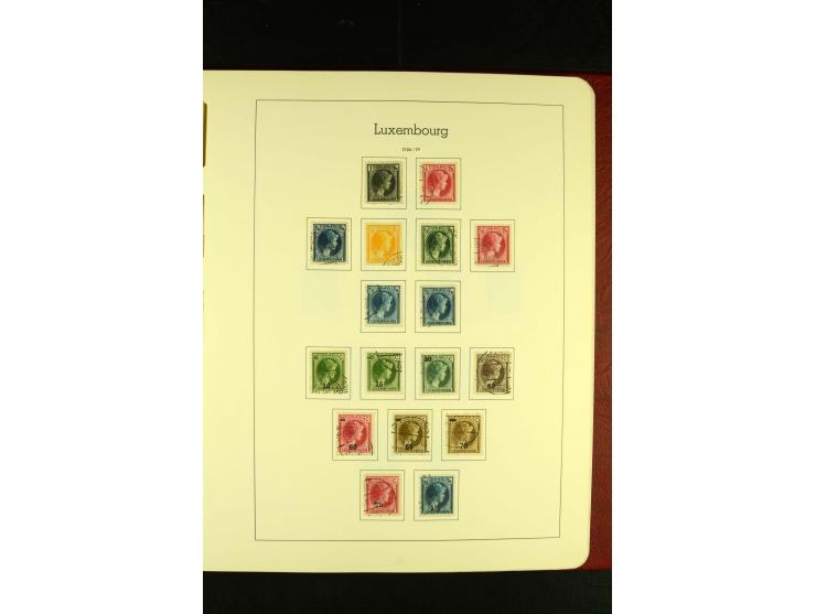 1852/2001, gestempelte Sammlung mit u.a. Mi.-Nr. 1 (5), 2 (4), ab 1891 weitgehend kpl., mit 121KLB mit und ohne Nr., Bl.1 mit