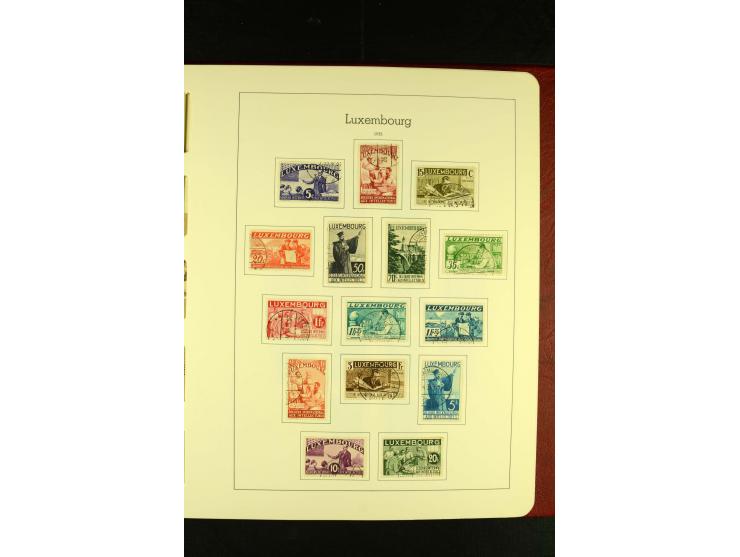 1852/2001, gestempelte Sammlung mit u.a. Mi.-Nr. 1 (5), 2 (4), ab 1891 weitgehend kpl., mit 121KLB mit und ohne Nr., Bl.1 mit